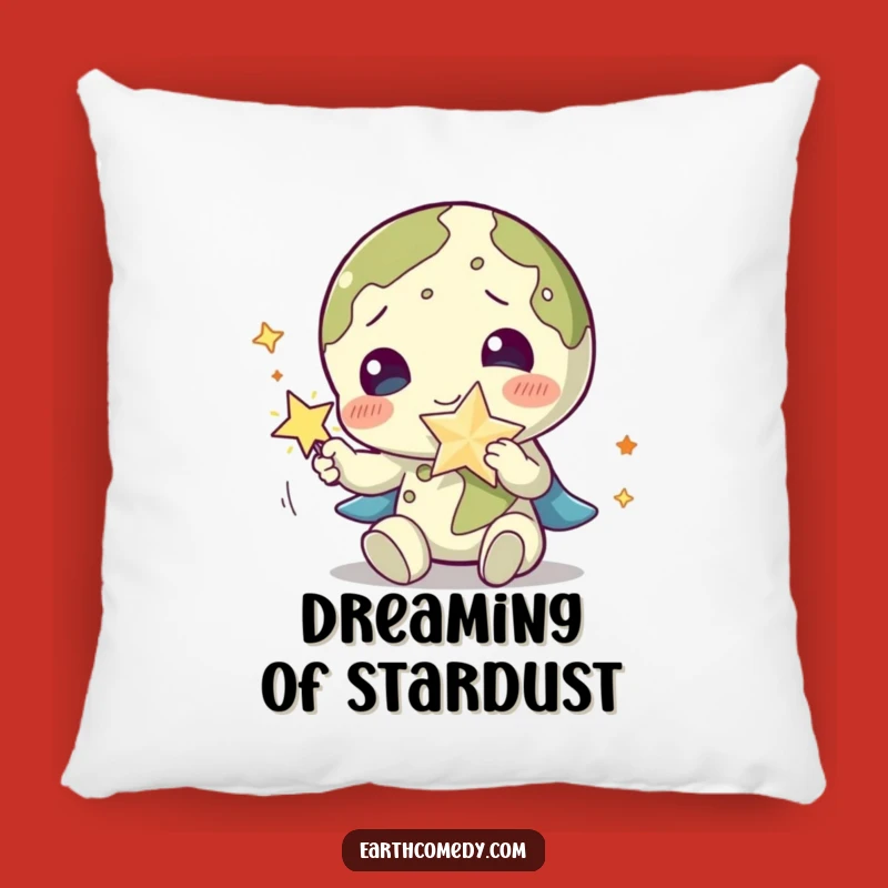 Funny Earth Pillow: Star Play Comfort, Cozy & Magical Accent!